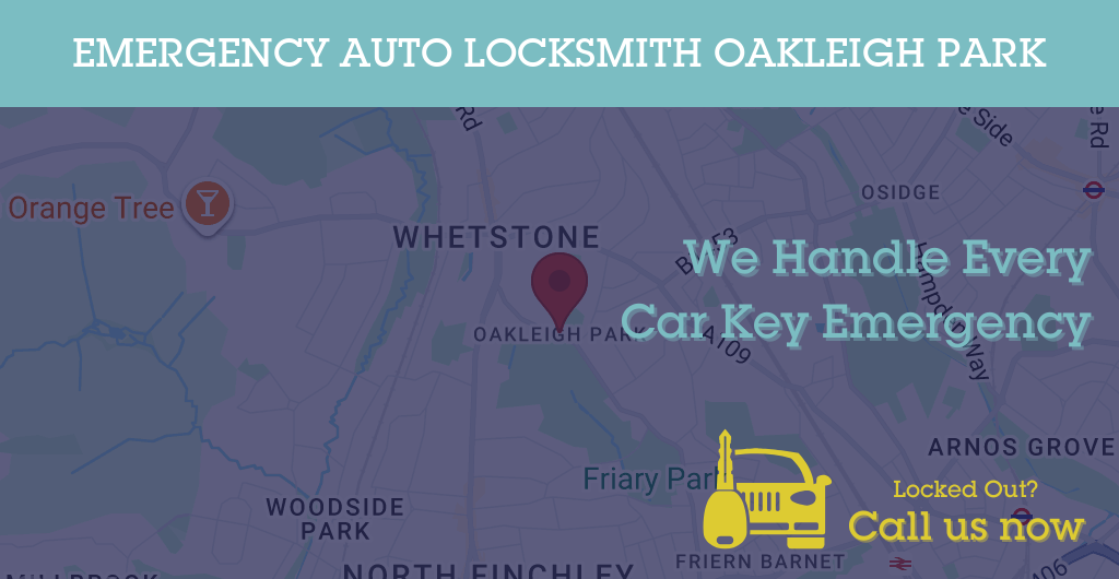 Auto Locksmith Services in Oakleigh Park - N postcode
